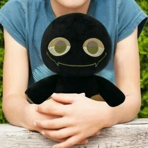 Adenzai Slap Battles Bob Plush Toy, Soft Cuddly Black